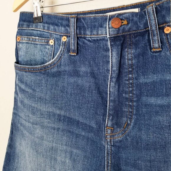Madewell Cutoff Edition Glenoaks Wash Jean High-Rise Denim Shorts F7019 Size 29 - Picture 15 of 16